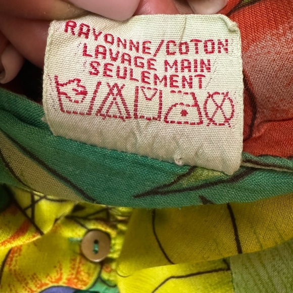 Rene derby Colorful Floral Women's Dress Size Medium. E96 - Picture 8 of 13